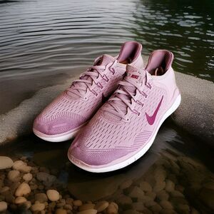 Nike Free RN Running Shoes Women's Sz 10.5 Plum Chalk True Berry 942837-500